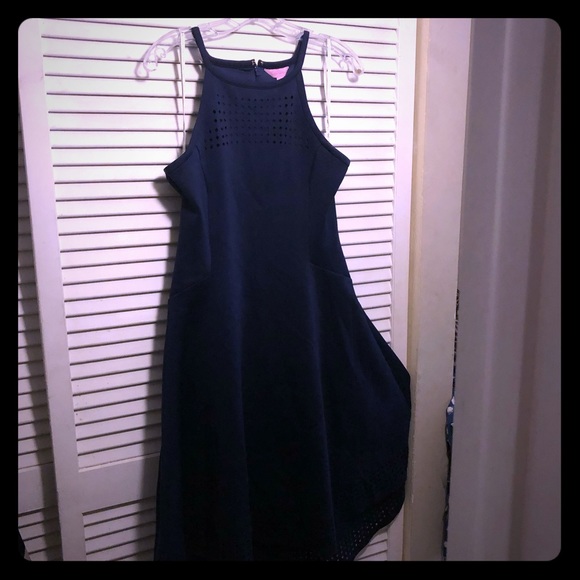 Lilly Pulitzer Dresses & Skirts - Lilly Pulitzer high-low navy dress